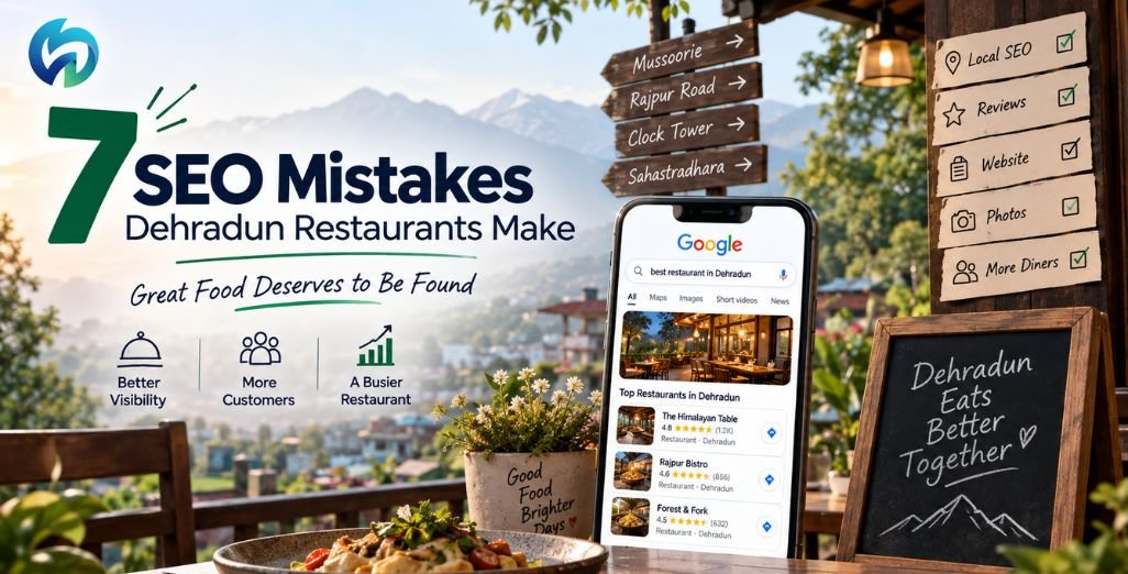 7 common SEO mistakes Dehradun restaurants should avoid to improve local search visibility