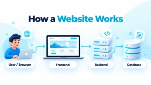 Infographic: How a Website Works