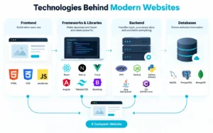 Infographic: Technologies Behind Modern Websites