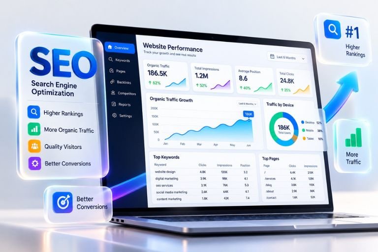 SEO services by Nevtrino for businesses in Dehradun